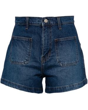 Reformation Pantalones Vaqueros Cortos Alyssa - Azul