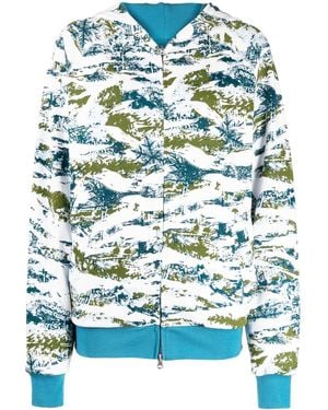 BBCICECREAM Printed Hoody Sweatshirt - Blue