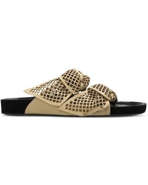 Isabel Marant Sandales Lennyo À Design Noué - Metallic