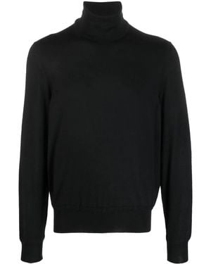 Tom Ford トム・フォード タートルネック リブセーター - ブラック