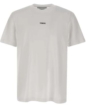 Iceberg Logo-Detail T-Shirt - White