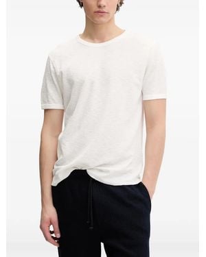 sunflower T-Shirt À Bords Francs - White