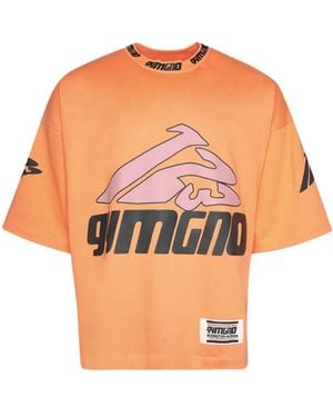 RRR123 Fasting For Faster Tシャツ - オレンジ