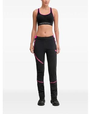 Dynafit Mesh-Panelled Sports Bra - Black