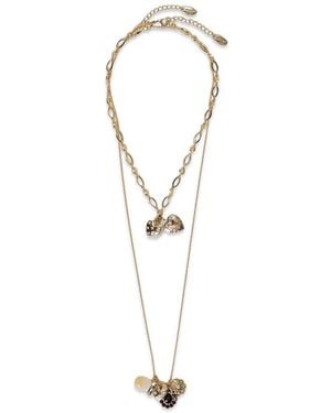 Twinset Set Of Necklaces With Hearts - White