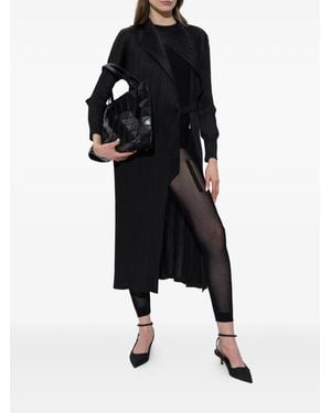 Issey Miyake Zip-Detail Leggings - Black