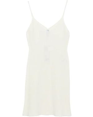 CFCL Vestido corto Portrait - Blanco