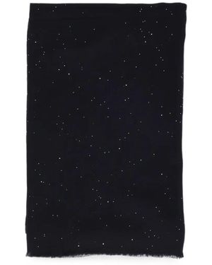 Faliero Sarti Raissa Sequin-Embellished Scarf - Black