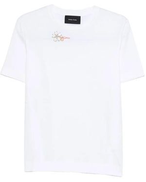 Simone Rocha Appliqué T-Shirt - White