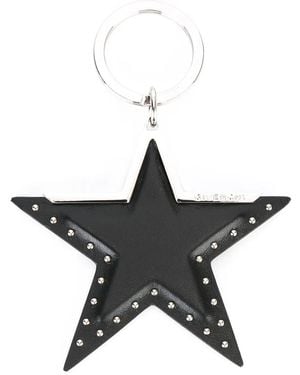 Givenchy Star Charm Keyring - Black