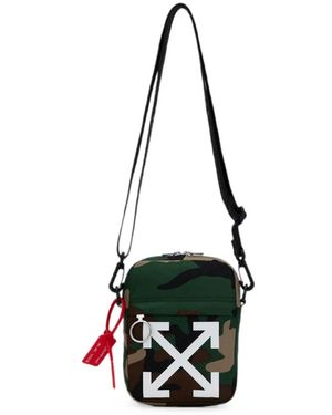 Off-White c/o Virgil Abloh Sacoche Arrows À Motif Camouflage - White