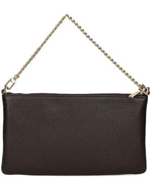 MICHAEL Michael Kors Chain-Strap Leather Satchel - Black