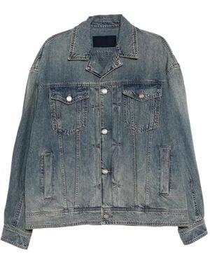 Juun.J Cotton Denim Jacket - Blue
