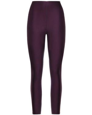ANDAMANE High-Shine Leggings - Purple