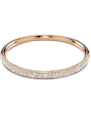 Swarovski Sublima Crystal-Embellished Pavé Bangle - Pink