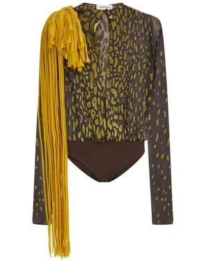 Ferragamo Bodysuit Silk - Green