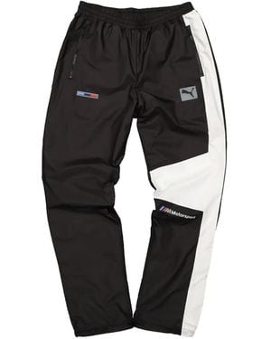 PUMA X Bmw Motorsport Colourblock Track Trousers - Black