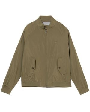 Brooks Brothers Logo-Embroidered Jacket - Green