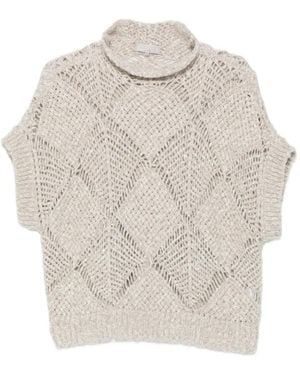 Antonelli Lorena Pullover - Weiß