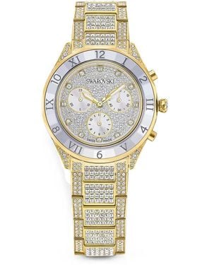 Swarovski Dextera Lux Chrono Armbanduhr 40Mm - Mettallic