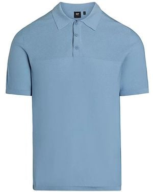 ALPHATAURI Fenzi V2 Short-Sleeve Polo Shirt - Blue