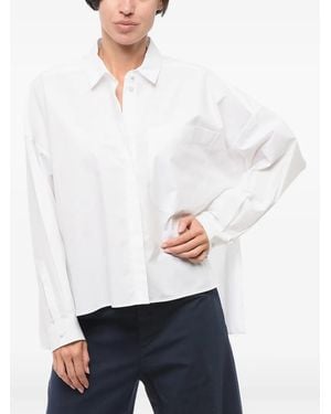 Giorgio Armani Maxi-Sleeve Shirt - White