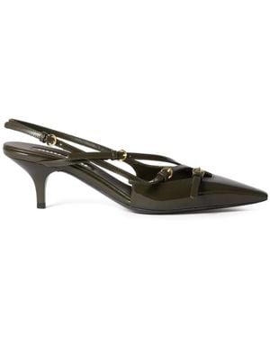 Miu Miu Zapatos con tacón de 55 mm - Verde
