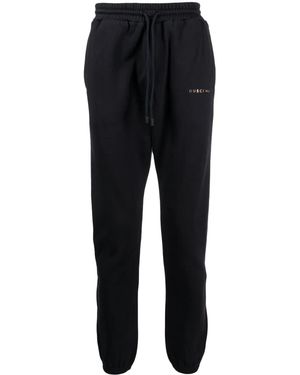 Buscemi Logo-Print Cotton Track Trousers - Black