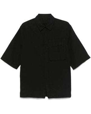 Thom Krom Short-Sleeves Shirt - Black