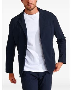 Cala 1789 Three-Button Notched-Lapel Blazer - Blue