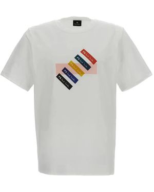 Paul Smith T-Shirt À Logo Imprimé - Grey