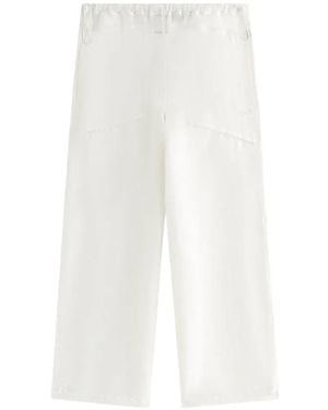 Kith Kavi Sheer Linen Pants - White