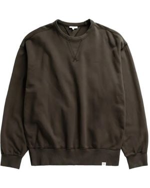 Norse Projects Gilja Brushed Sweatshirt - Brown
