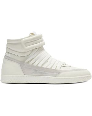 Balmain Sneakers aus Leder - Weiß