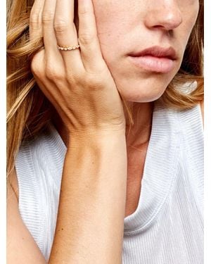 We by WHITEbIRD 18K Recycled Marilyn Diamond Ring - Natural