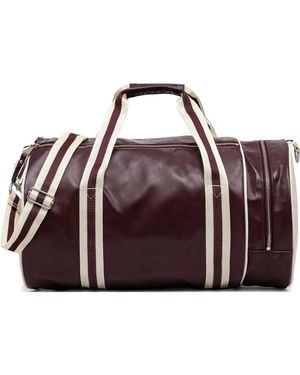Fred Perry Borsone Classic Con Stampa - Viola