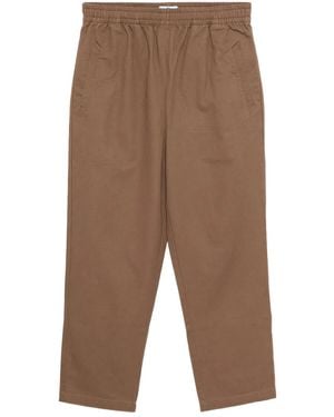 SPORT b. by agnès b. Logo-Patch Trousers - Brown