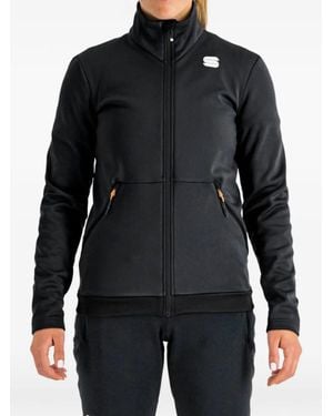 Sportful Logo-Print Jacket - Black