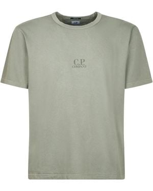 C.P. Company ロゴ Tシャツ - グリーン