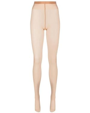 Wolford Sheer High-Waisted Tights (Pack Of Three) - White