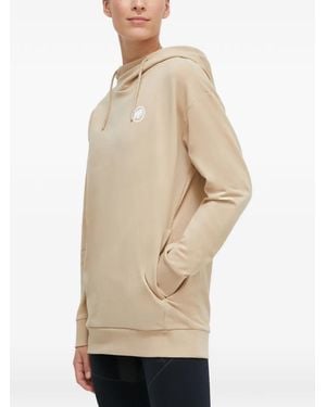 Mammut Logo-Detail Hoodie - Natural