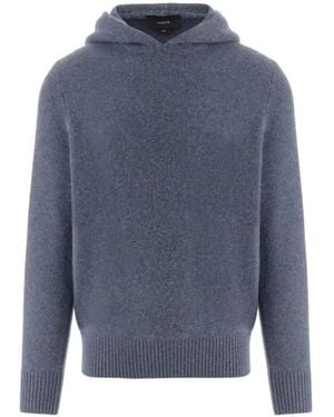 Vince Cashmere Hoodie - Blue