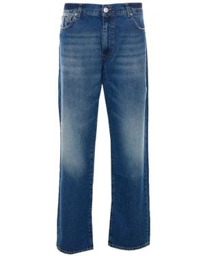FAMILY FIRST Wide-Leg Jeans - Blue