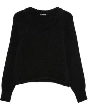 Susanne Bommer Jersey Con Cuello Redondo - Negro