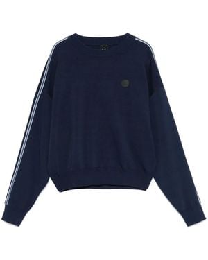 P.E Nation ストライプディテール セーター - ブルー