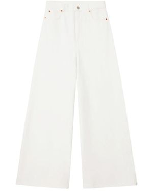 Teurn Studios Cotton Jeans - White