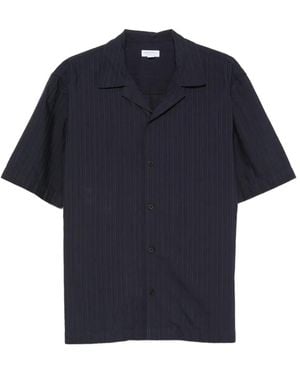 Sunspel Camicia A Righe - Blu