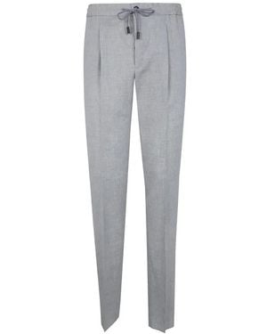Incotex Pleated Trousers - Grey