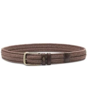 Lottusse Nastro Braided Belt - Brown