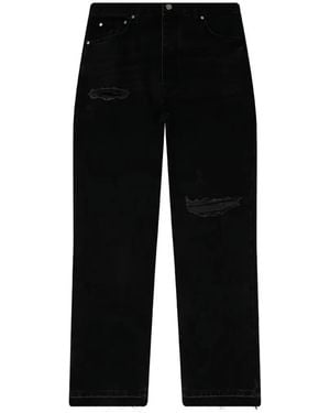 Represent Vaqueros Heaton Con Efecto Envejecido - Negro